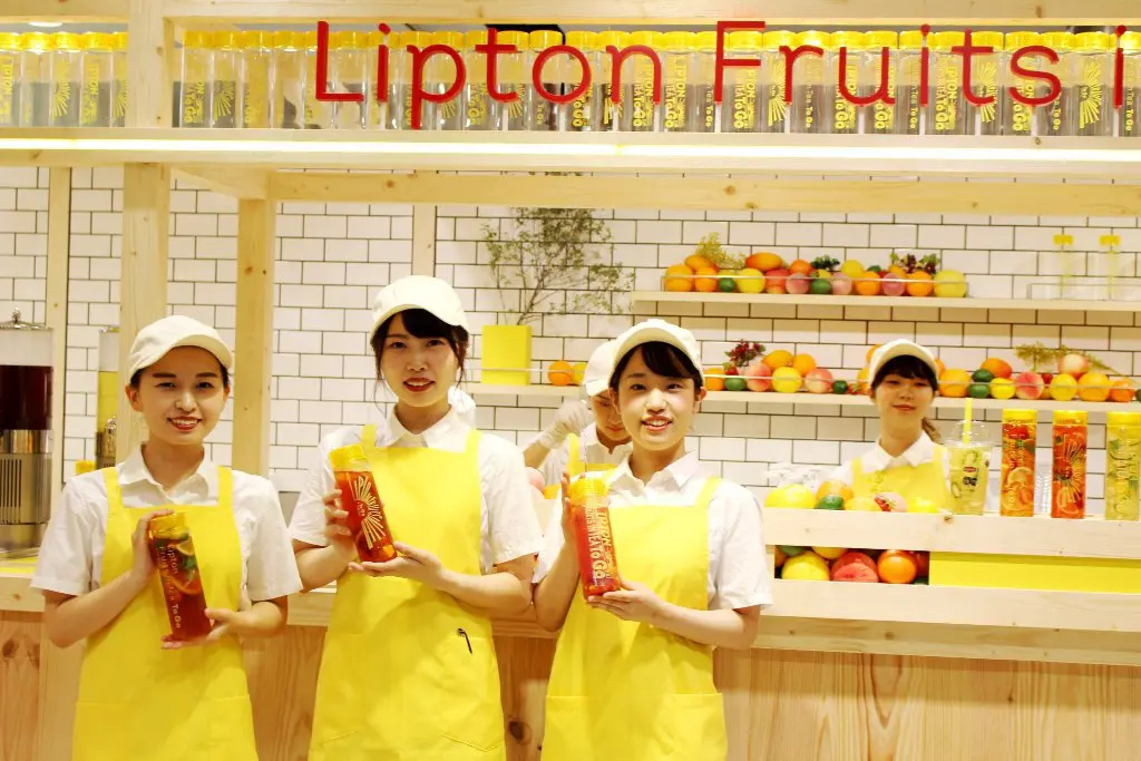 リプトン『Fruits in Tea To Go OSAKA』がディアモール大阪に7／5（木
