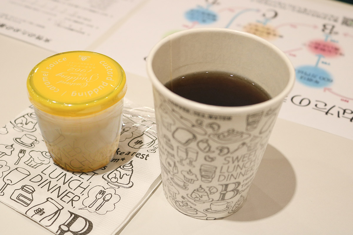 ドリンクとスイーツ