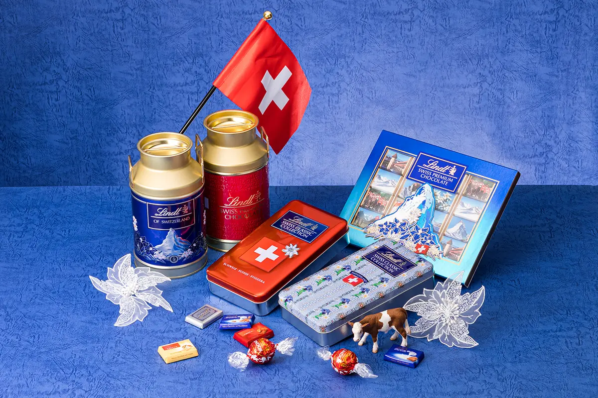 缶フェチ必見！チョコブランド『リンツ』から「スイスコレクション」が