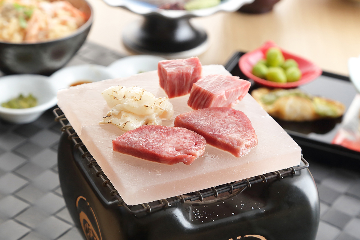 璃泉_岩塩焼き