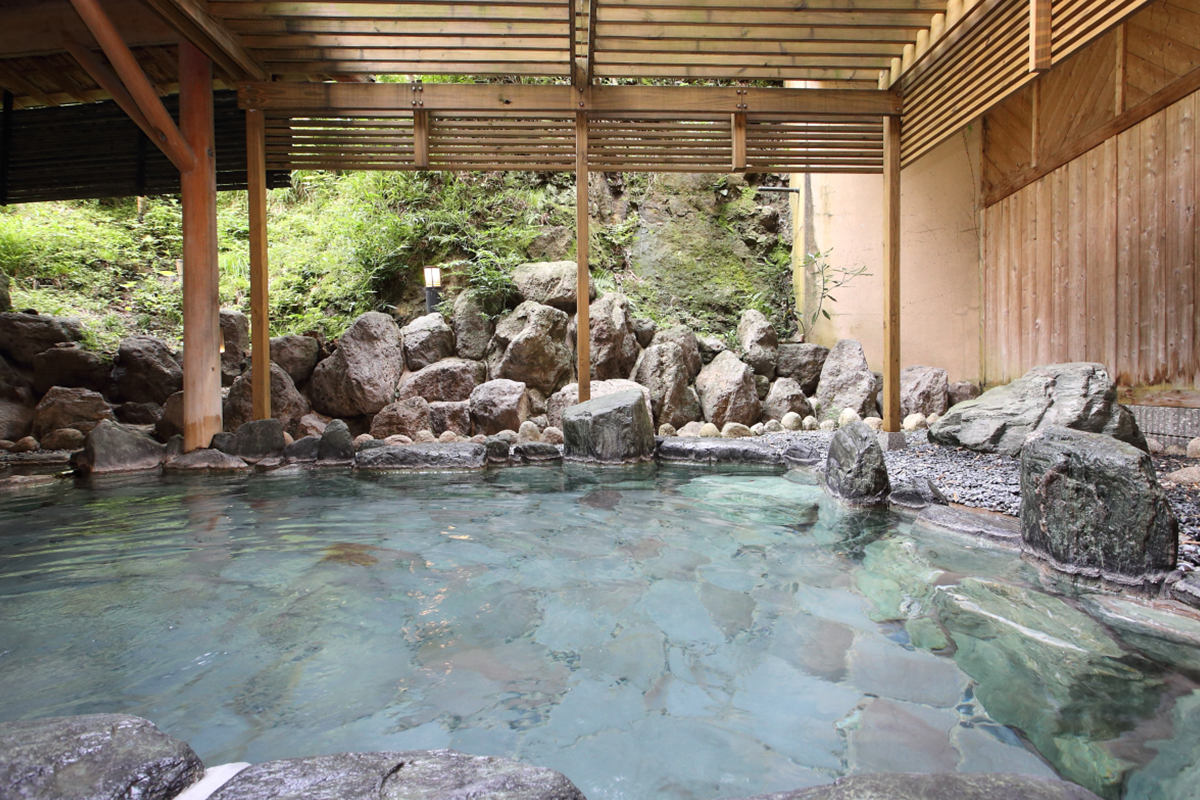 ゆあむの露天風呂