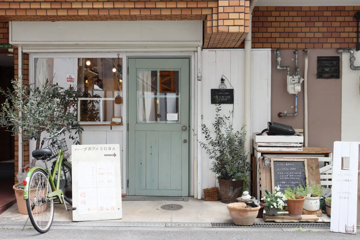 閉店】【天六】心地よさ満点「ハーブカフェSORA」のハーブティーでホッ