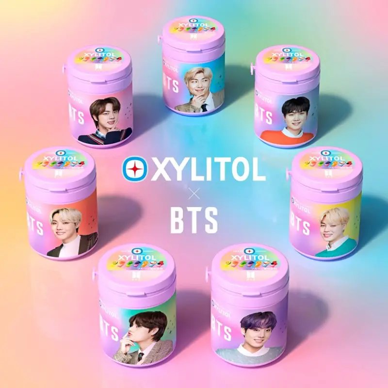 BTS キシリトールガム　テテ BTSデザインキシリトールガムが新ビジュアルで登場