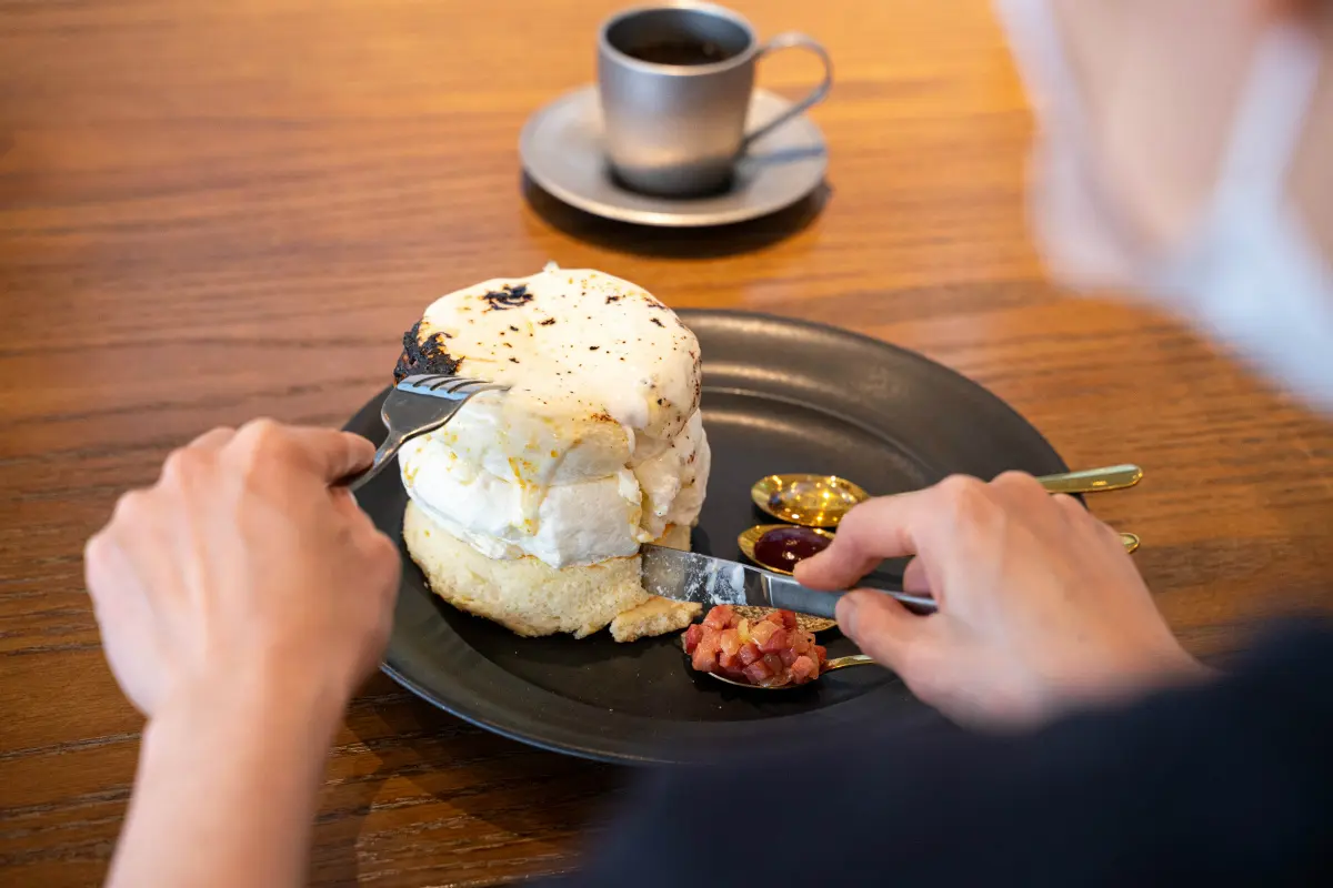 大阪・心斎橋】「512カフェ＆スイーツ」ぷるぷるチーズパンケーキが