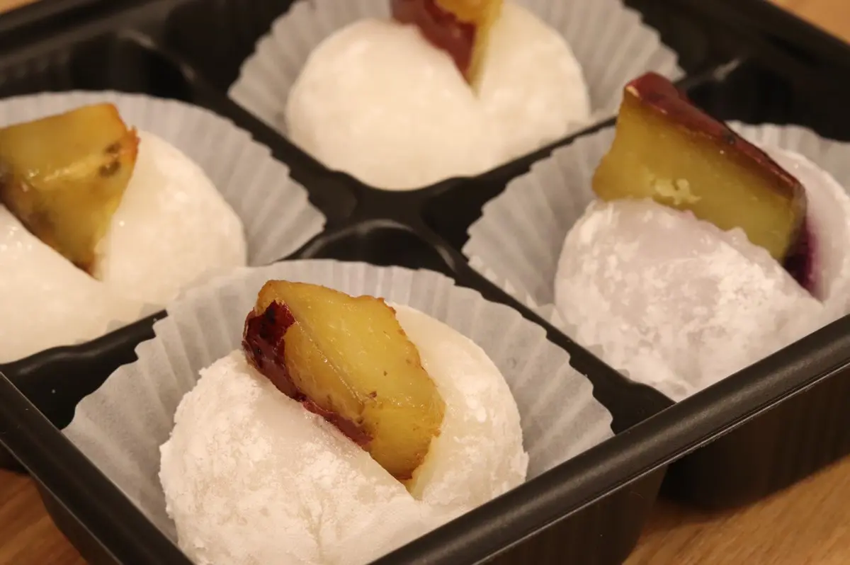大阪・放出「さつまいも元帥 斧屋」にクリーム大福！老舗和菓子店と