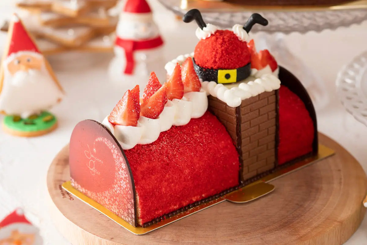 なんば「スイスホテル南海大阪」でサンタが可愛いクリスマスケーキ予約