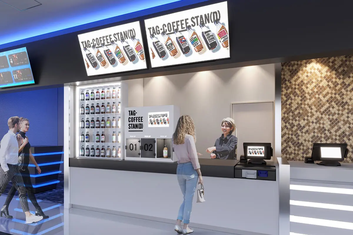 大阪初導入！ラベルデザインが選べるボトルスタイルのコーヒースタンド