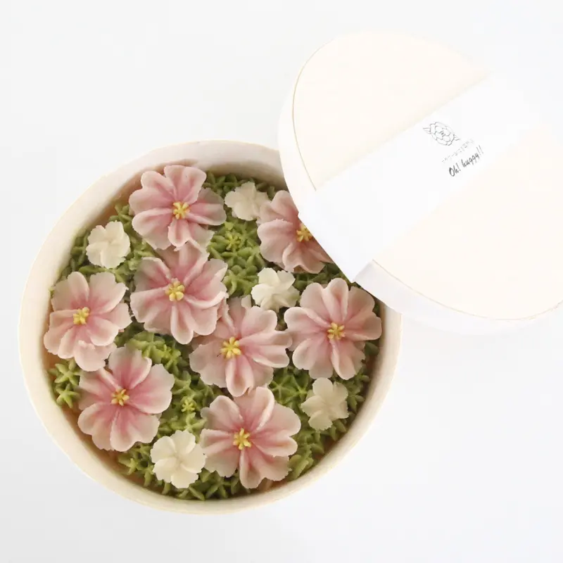 兵庫・神戸「Oh！huggy!!」のお花見にぴったりのフラワーおはぎ