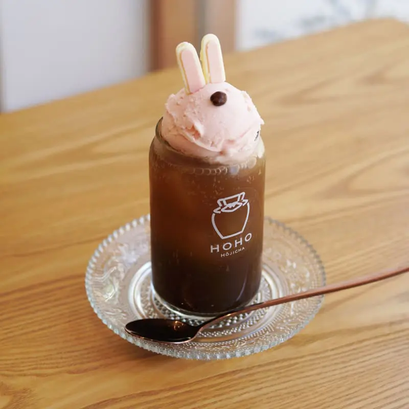 京都宇治】ほうじ茶専門店に季節限定桜シリーズ登場！うさぎジェラート