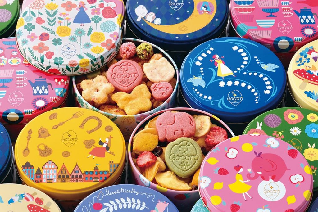 かわいいミニ缶が人気！大丸梅田店に東京のキュートなおかき専門店が初登場 | PrettyOnline