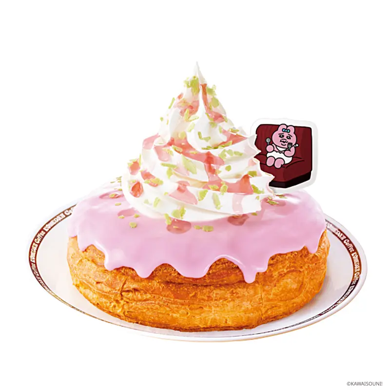 おぱんちゅうさぎxコメダ珈琲店！コメダ初の桜味のスイーツ＆ドリンク