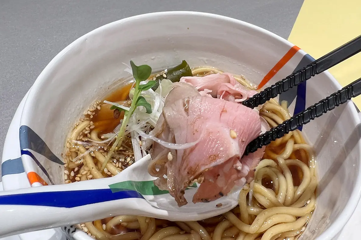 ラーメン麺類 天王寺】近鉄百貨店に「人類みな麺類」とのコラボ「24世紀ラーメン