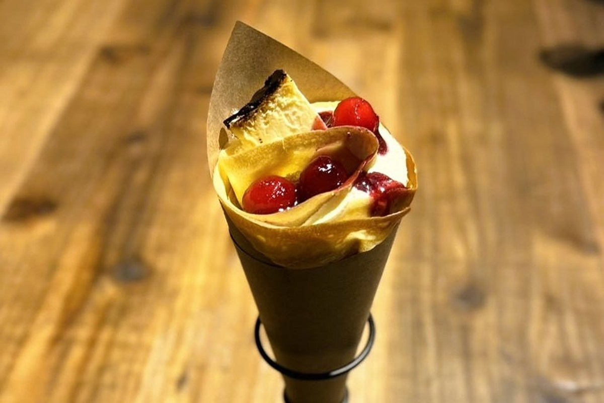 ソラッパカフェのクレープ