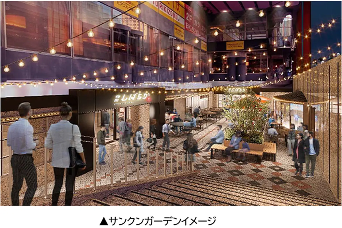 D.D.HOUSE地下が呑みの新名所「梅田しばちか」にリニューアル