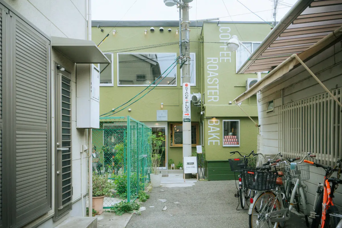 阿倍野】路地裏カフェ「シマトネリコ」でコーヒーとカレーとデザートを 
