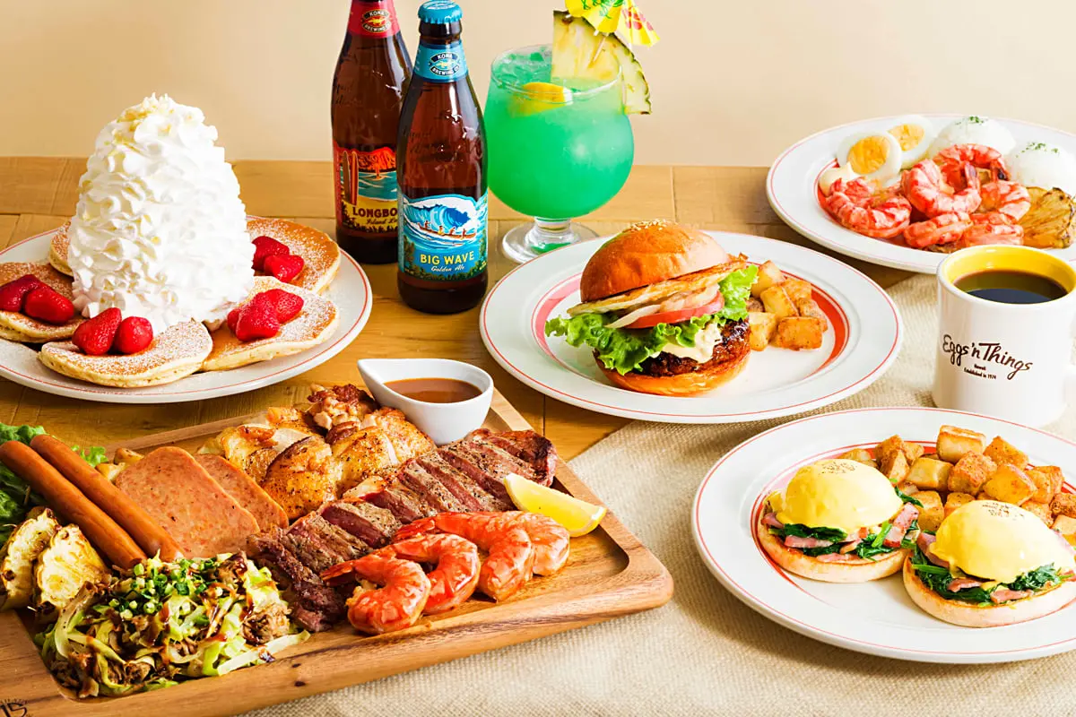 期間限定15段パンケーキ！人気ハワイアンレストランが日本上陸15周年