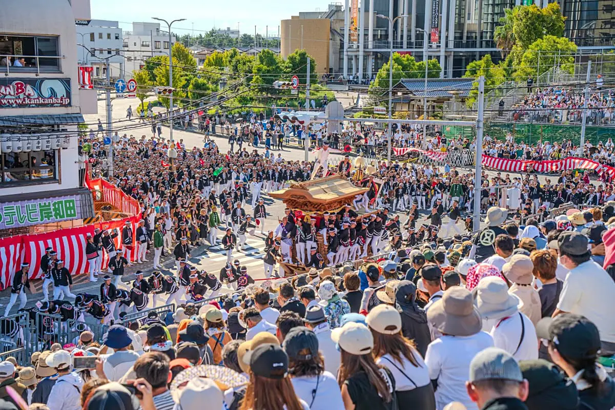 大迫力を間近で！「岸和田だんじり祭」観覧席チケット販売スタート