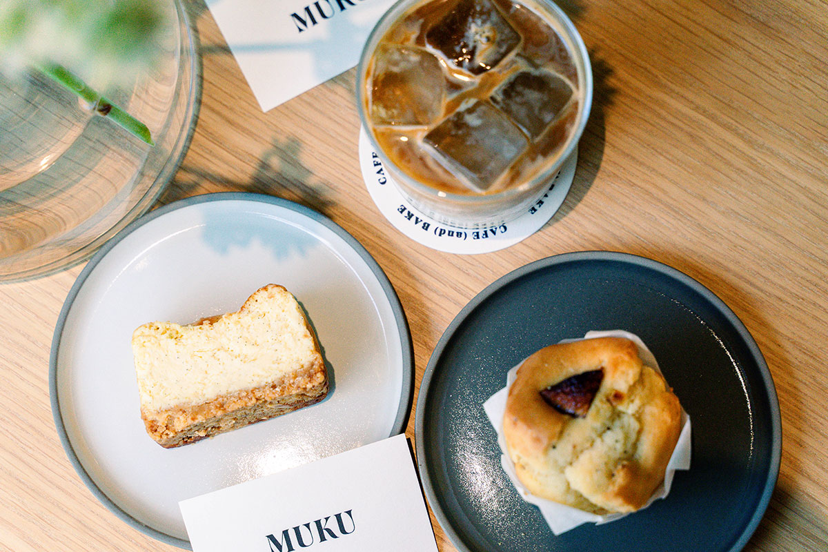 【大阪・本町】カフェ「MUKU」のチーズケーキと米粉マフィンで心地よい朝を