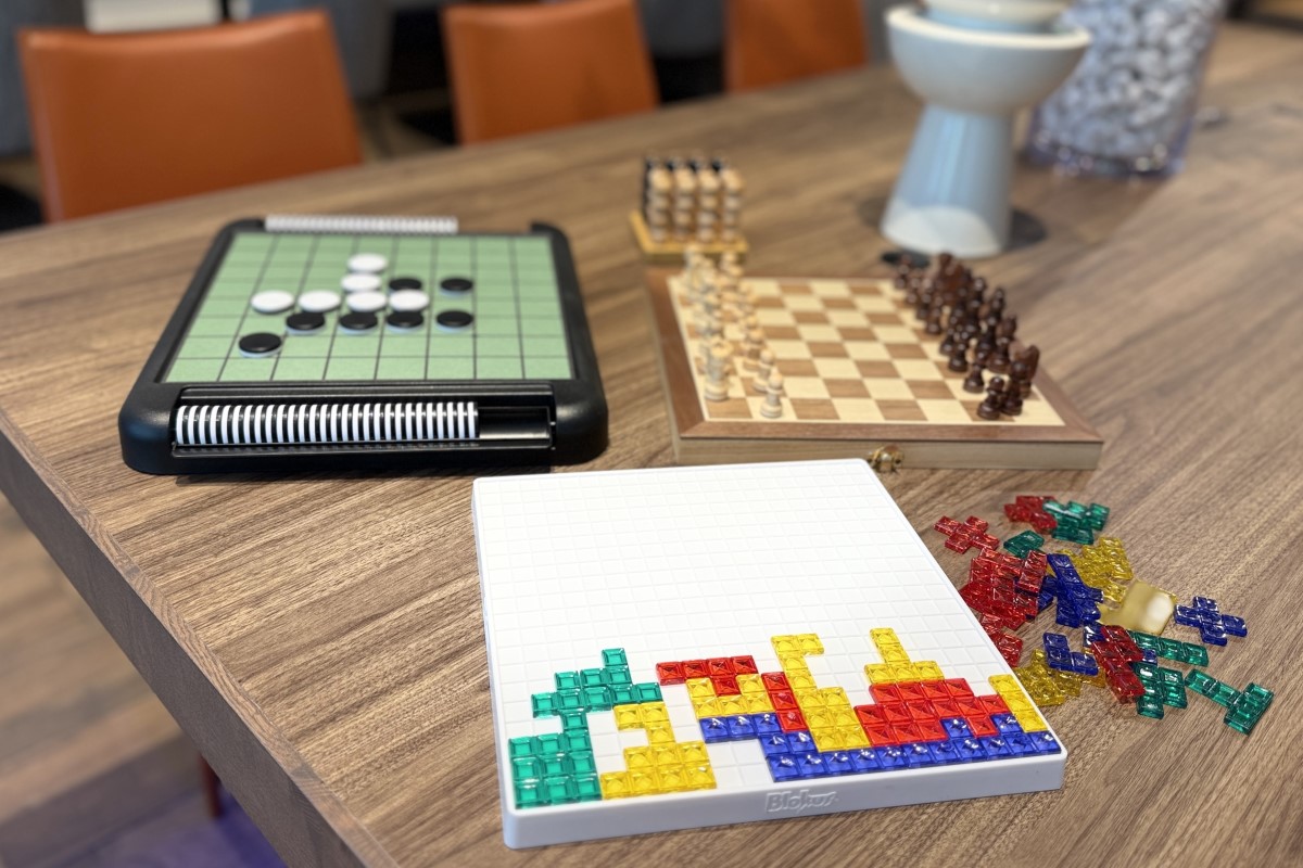 ホテルエルシエント大阪梅田のアフタヌーンティータイムのボードゲーム