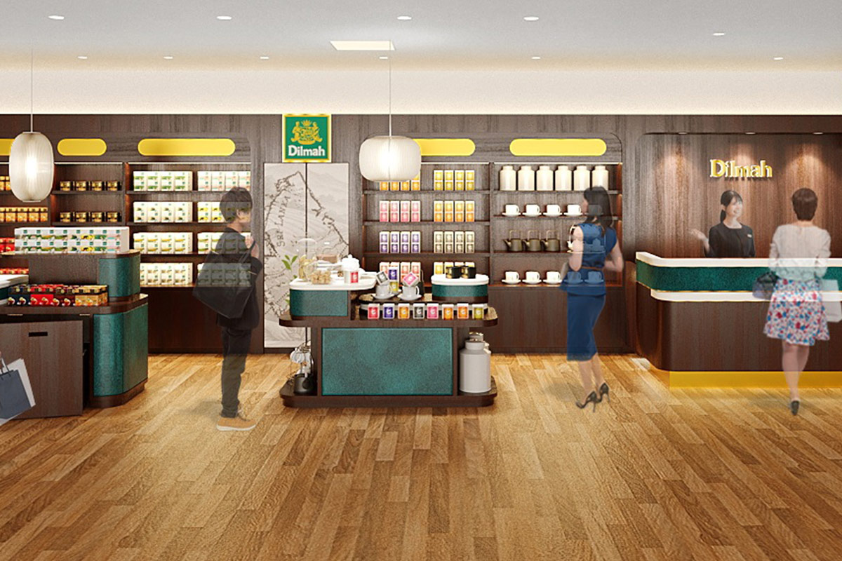 本格スリランカ紅茶が関西に！日本初「ディルマ」専門店が川西阪急にオープン