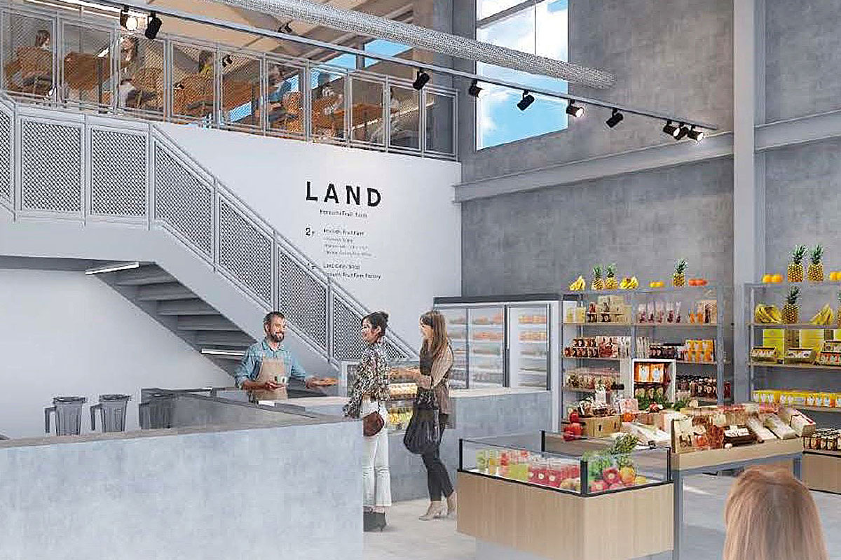 パフェ・ランチも！「堀内果実園」の食体験施設「Land」が奈良にオープン