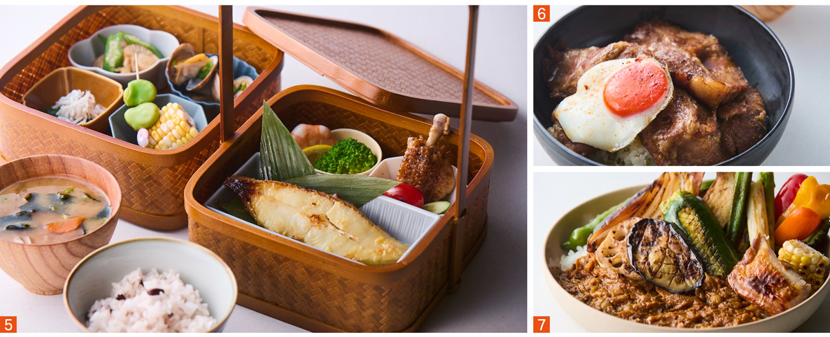 カフェの食事メニュー