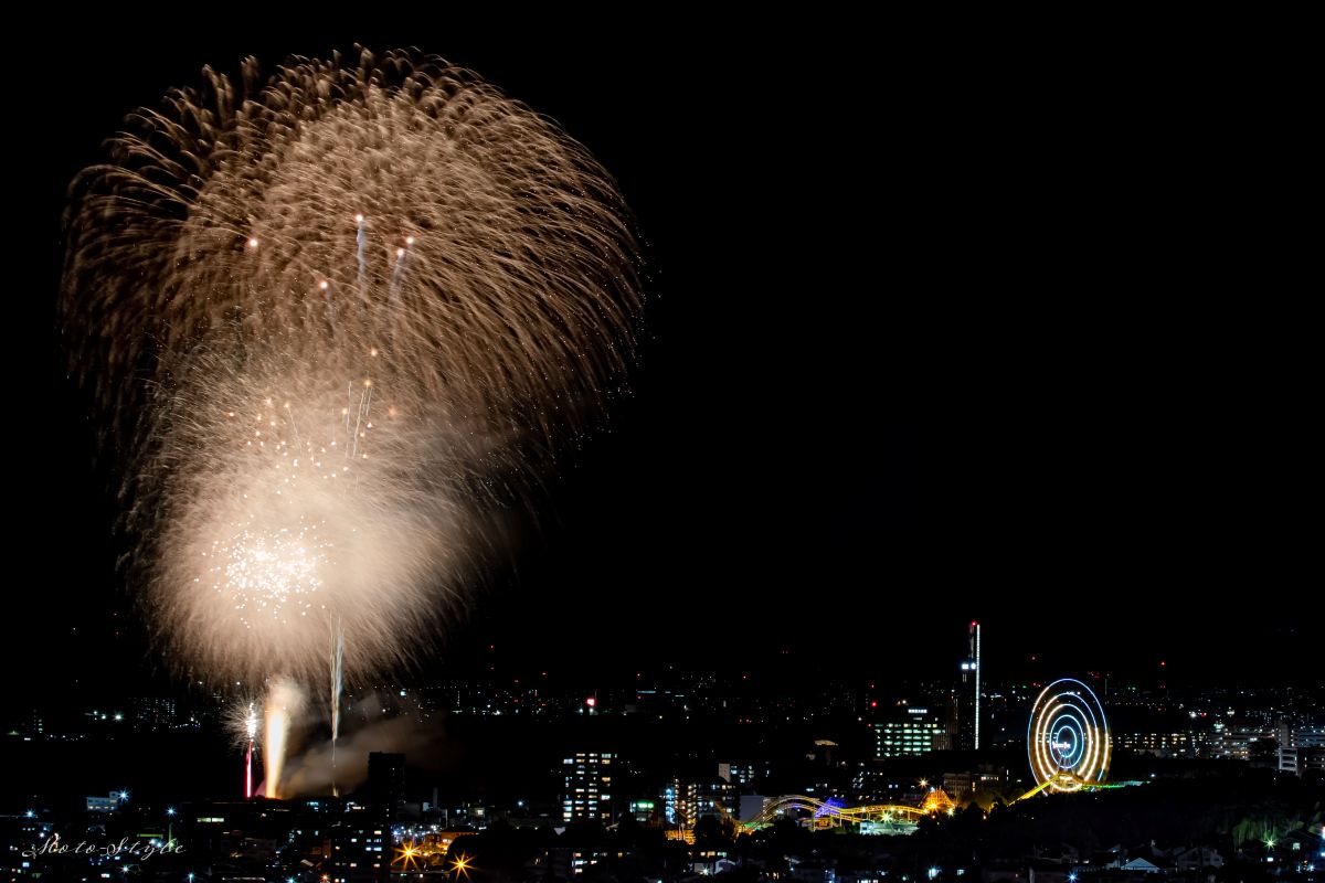 第3回水都くらわんか花火大会の花火