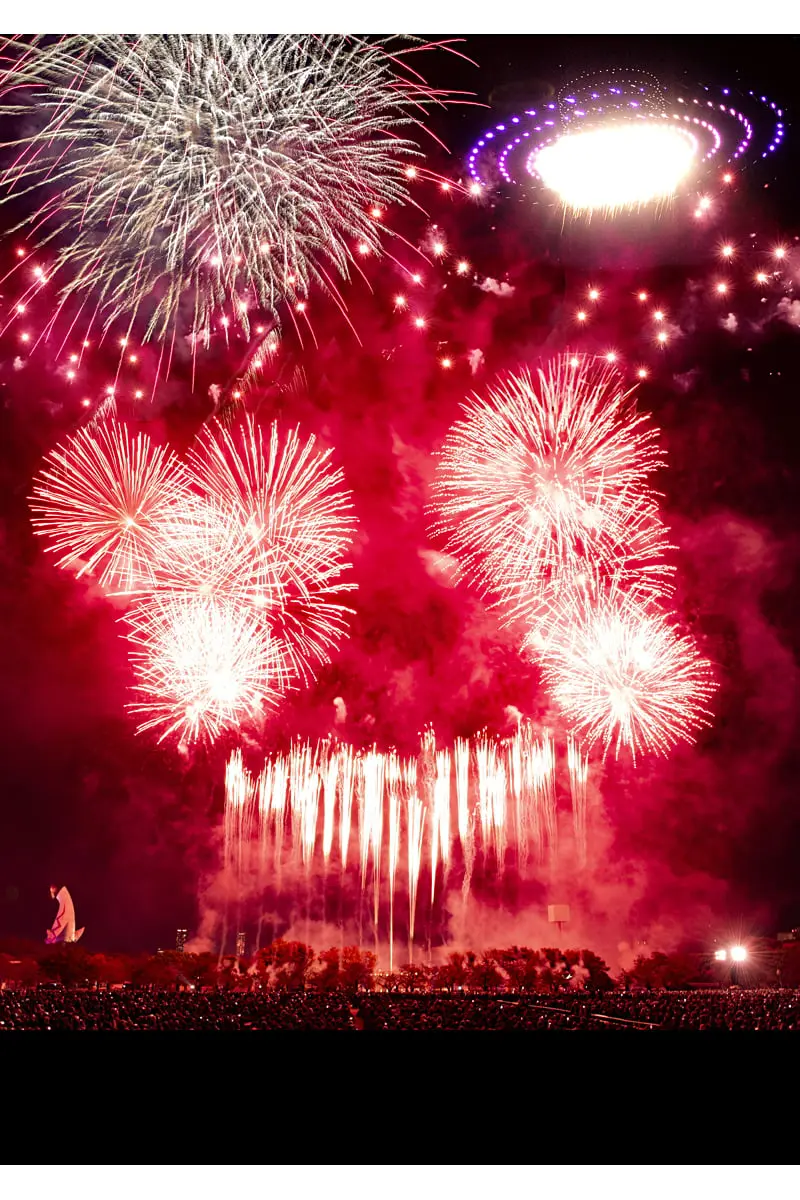 秋の花火大会に注目！万博記念公園で「万博夜空がアートになる日」開催