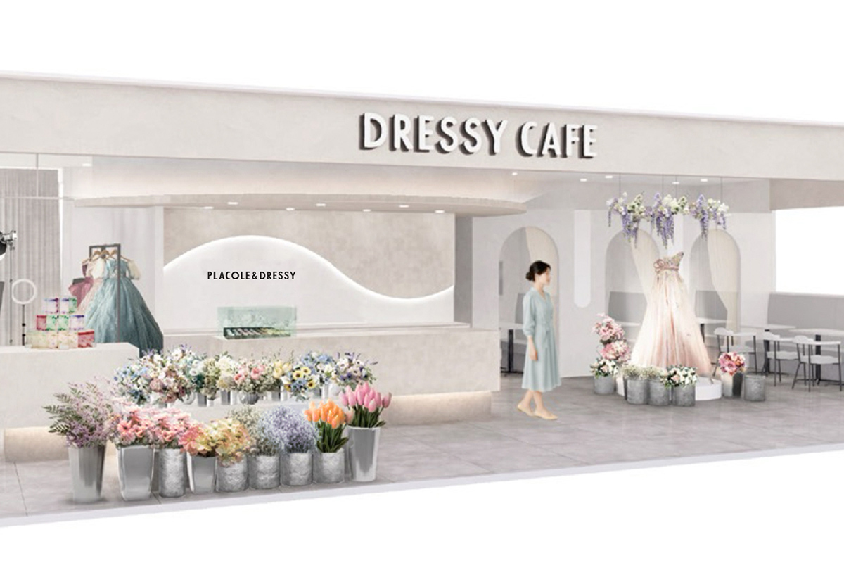 ドレス試着も！“ウェディング体験型”カフェが11月、大阪・梅田に登場