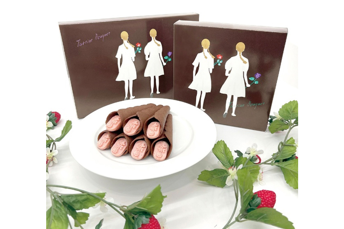 梅田で先行販売！花束みたいに可愛い「タルティンブーケ ストロベリー」が新登場