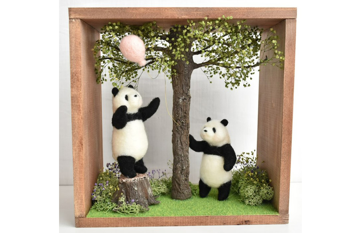 大人かわいい！“小さな動物と森のいきもの”雑貨＆アートが阪神梅田に集合