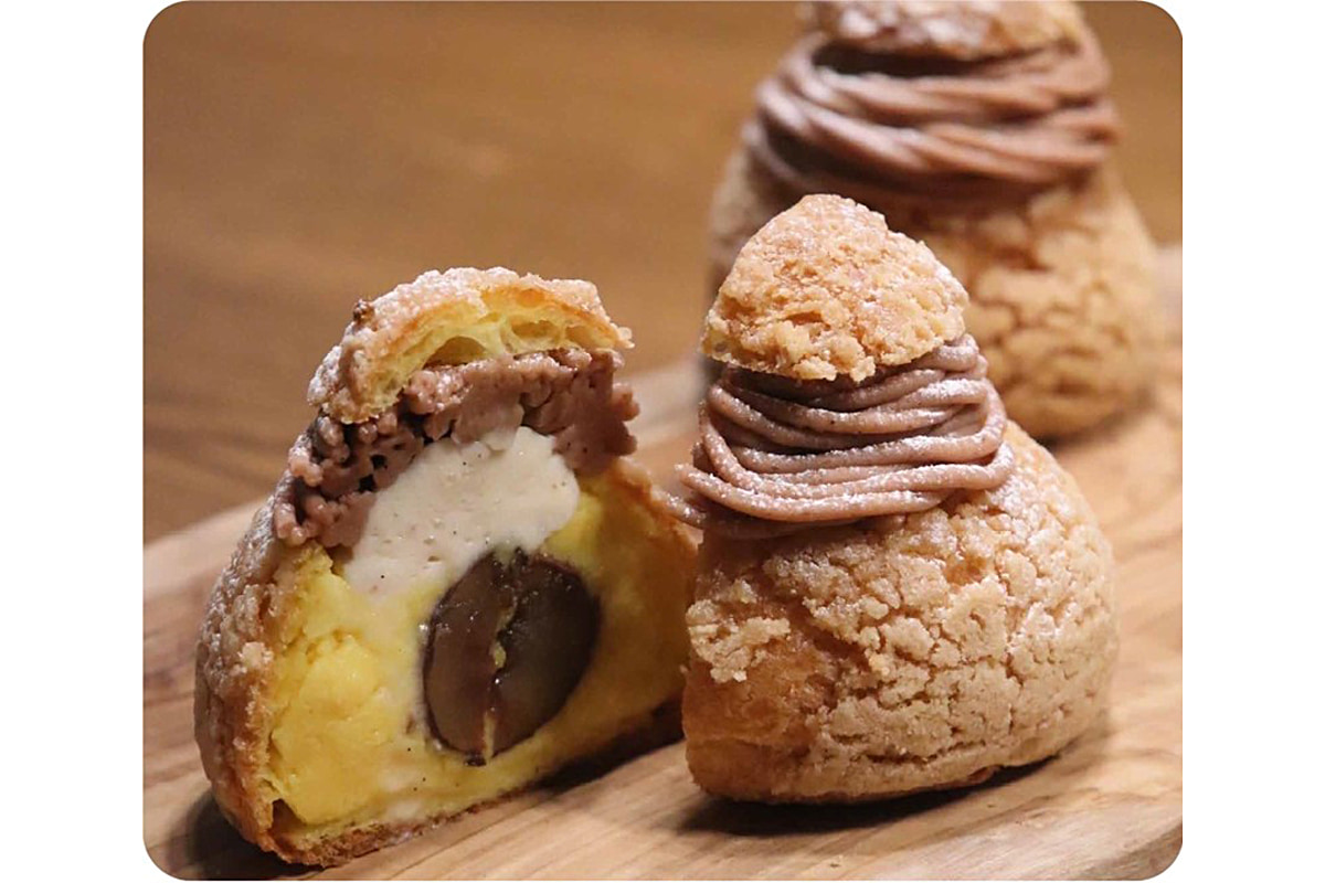 モンブランシュークリーム