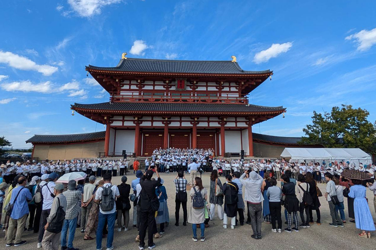 奈良・平城京跡で「秋の散楽フェスタ」開催！屋台グルメや花火を満喫
