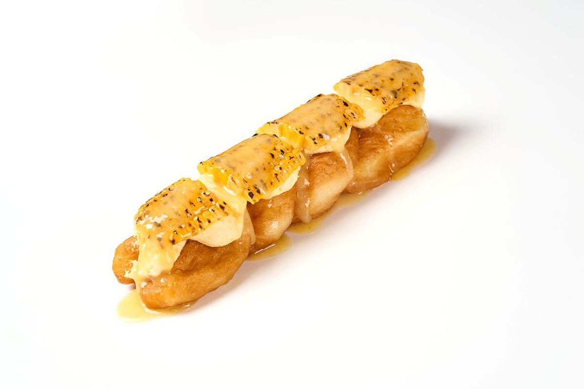 ボンタンのコーンクリームのドーナツ