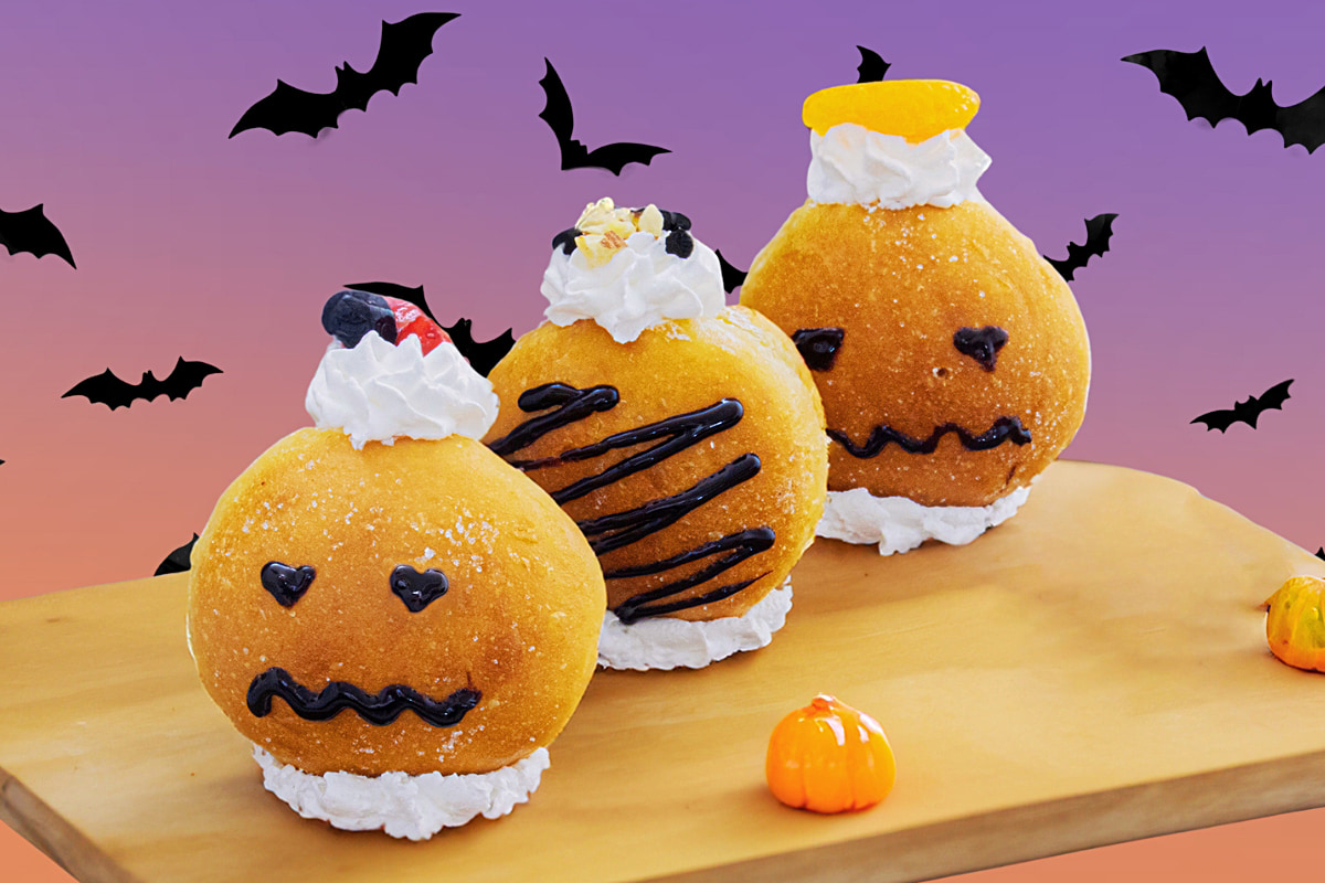 ドーナツのハロウィンアレンジ