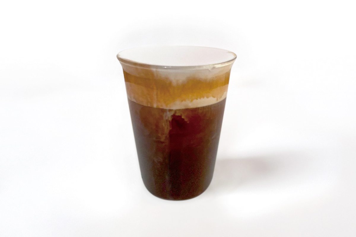 ボンタンの塩クリームアメリカーノ