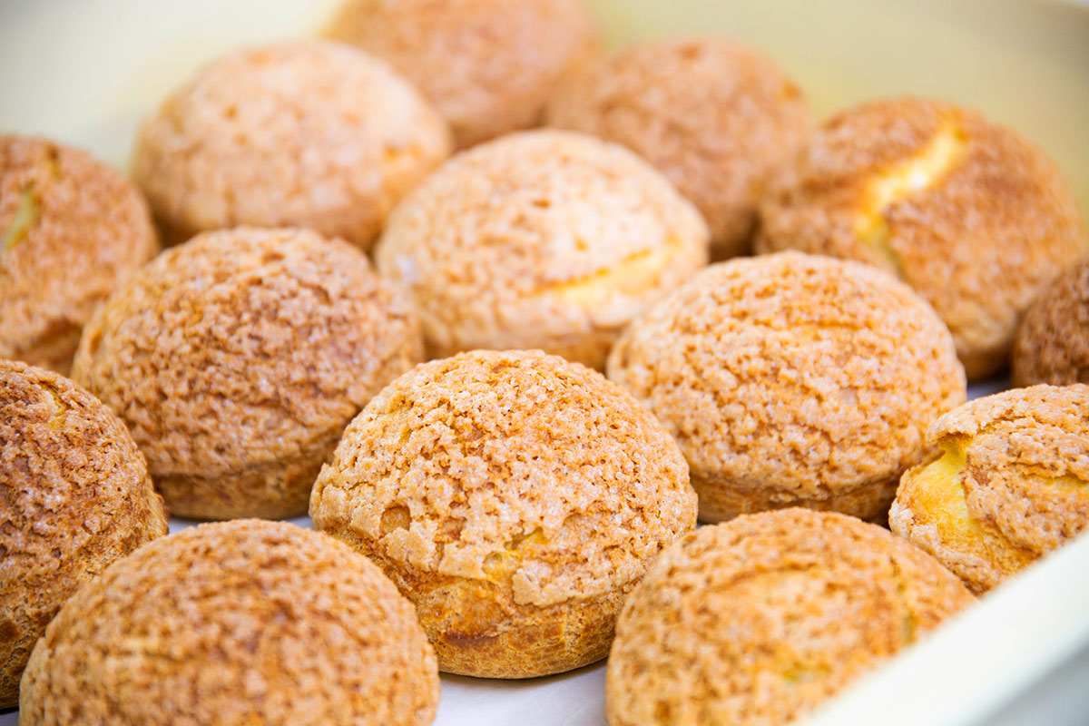 アンティコカフェアルアビスハービスエントのシュークリーム