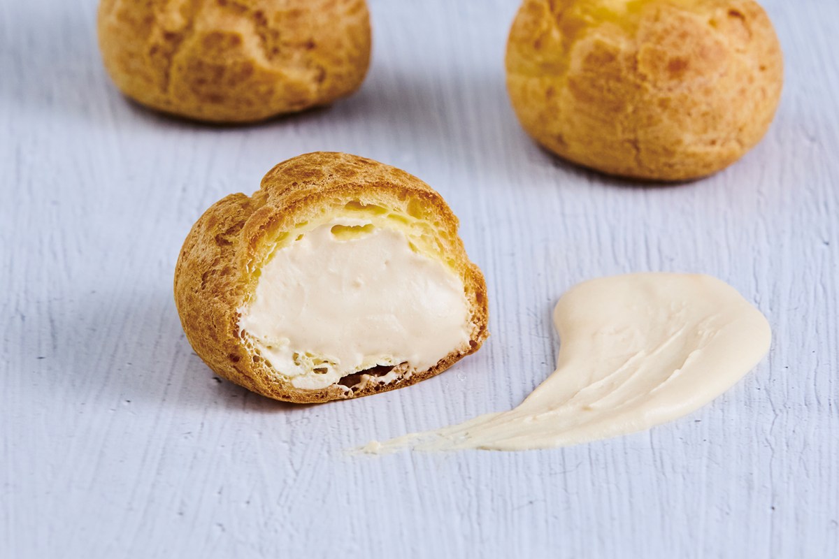 ミルクスター阪神梅田本店のシュークリームキャラメル