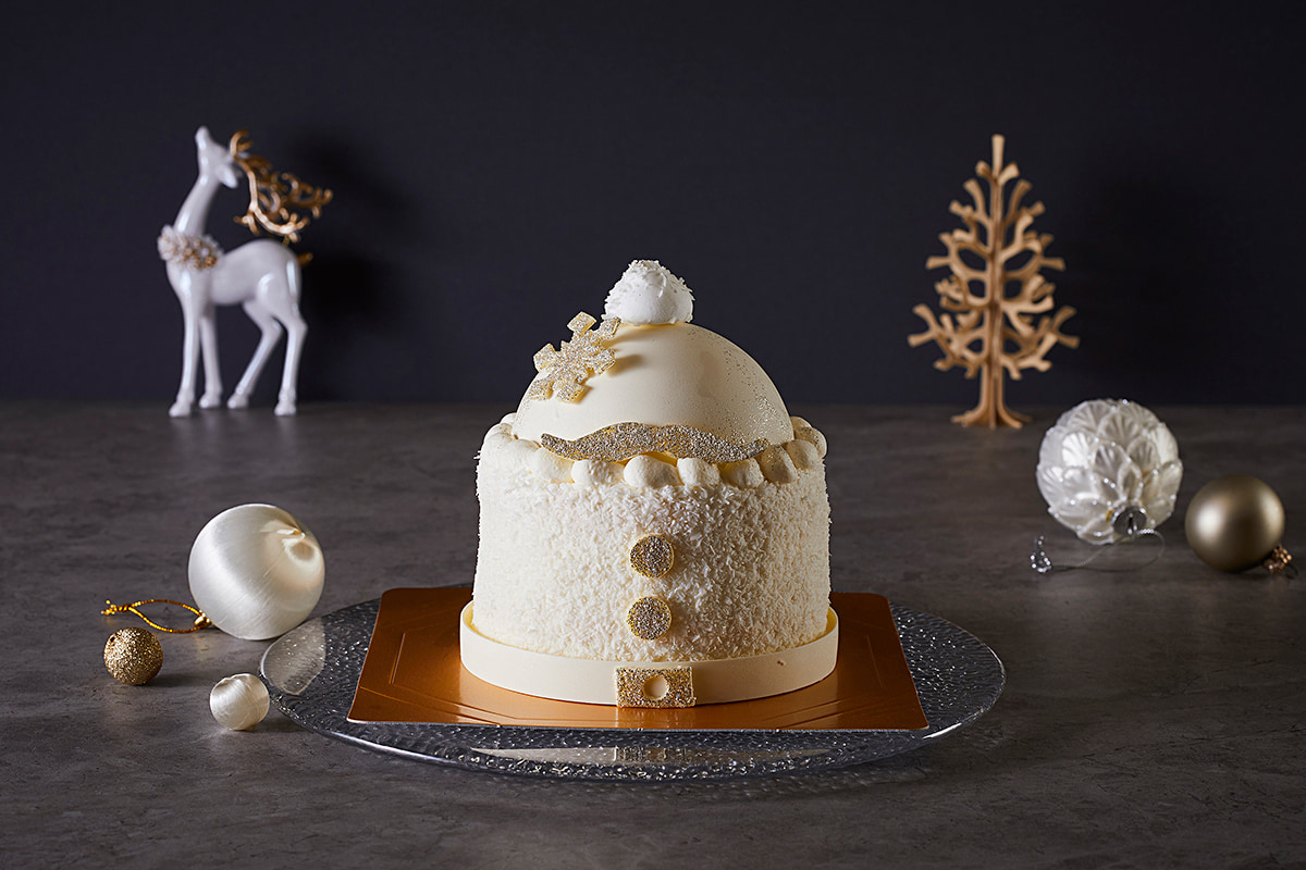 ホワイトサンタクロースショートケーキ