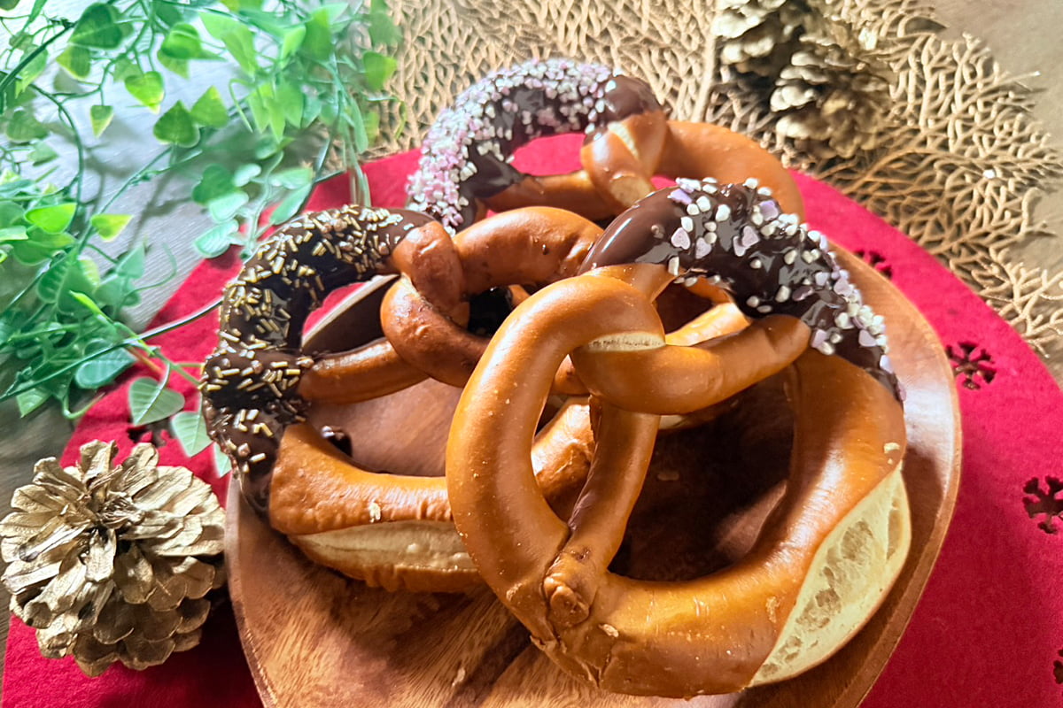 クリスマスプレッツェル