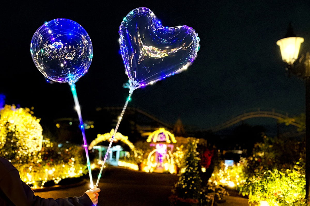 【ひらかたパーク】冬~春まで!イルミネーション「光の遊園地」開催