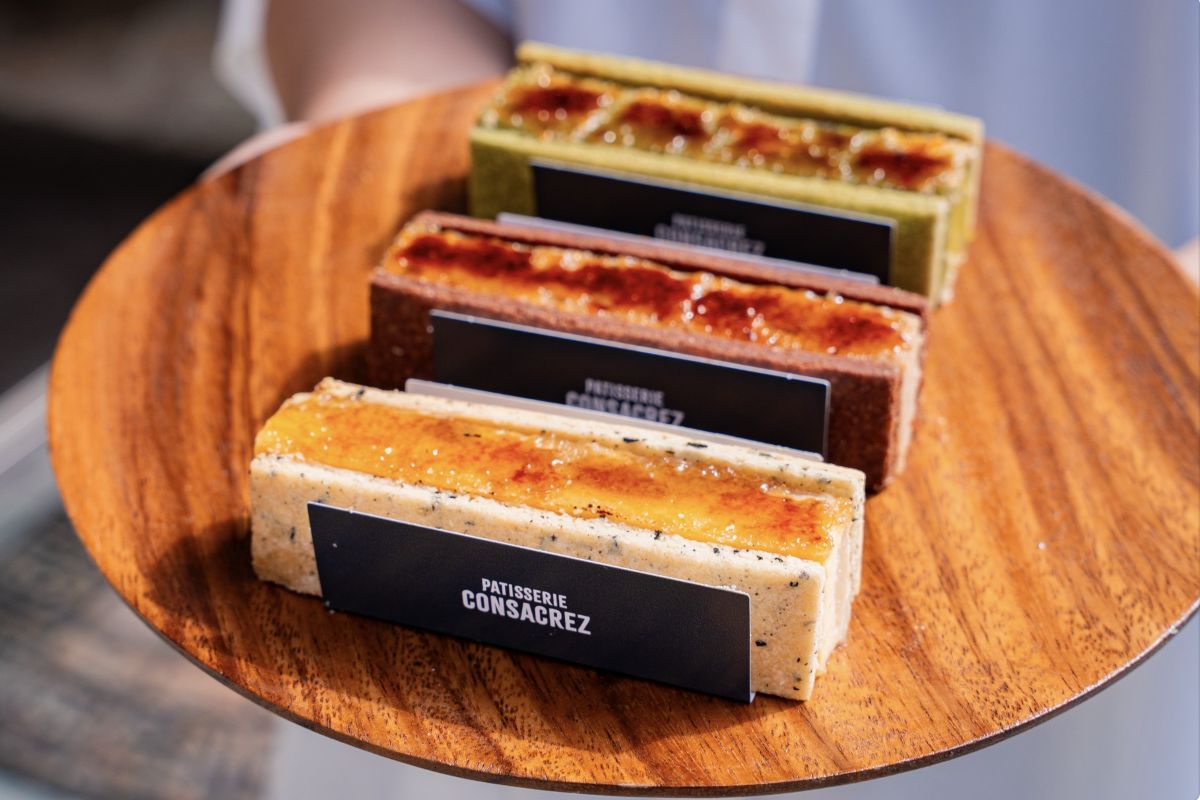 パティスリーコンサクレ神戸北野店限定のひとときブリュレ