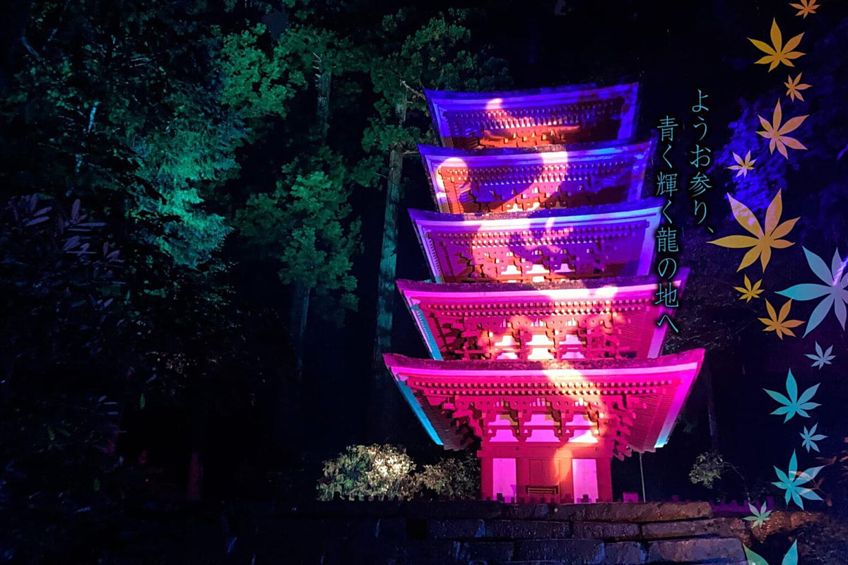 夜の五重塔が美しい！奈良・室生寺で紅葉ライトアップ開催中