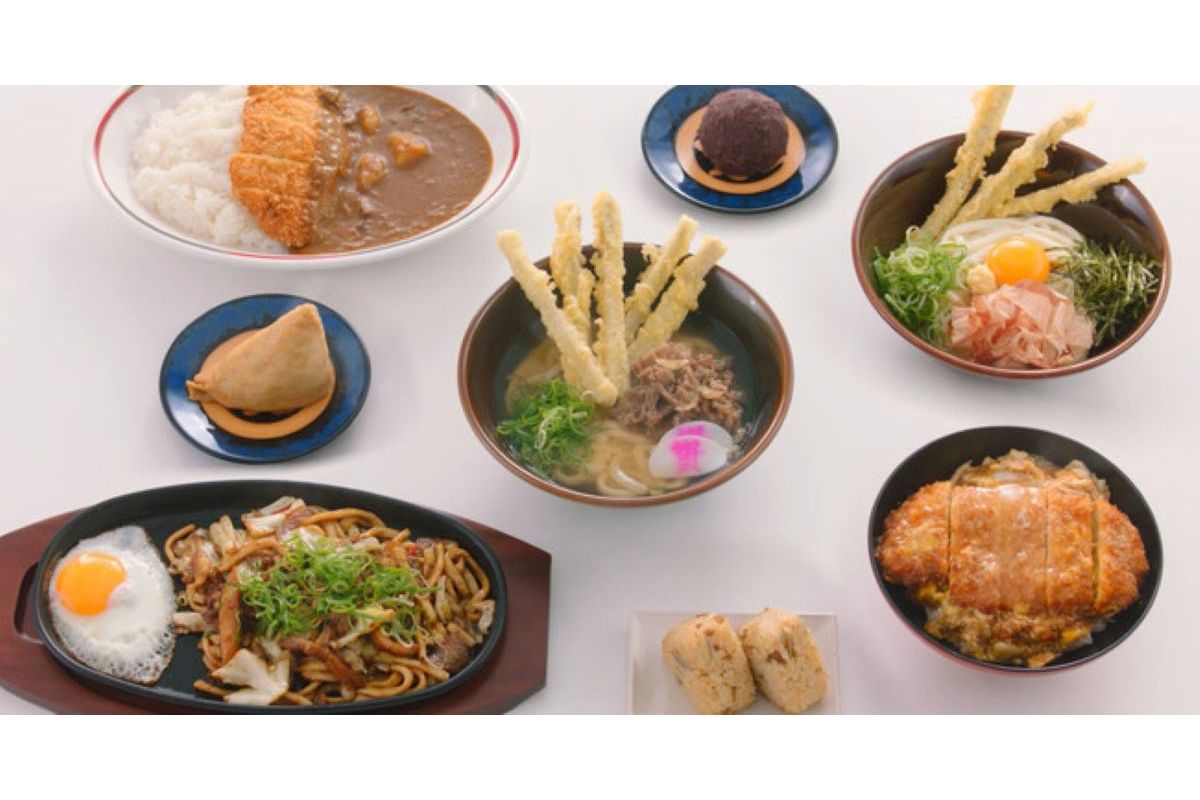 資さんうどんの提供メニュー肉ごぼ天やいなり