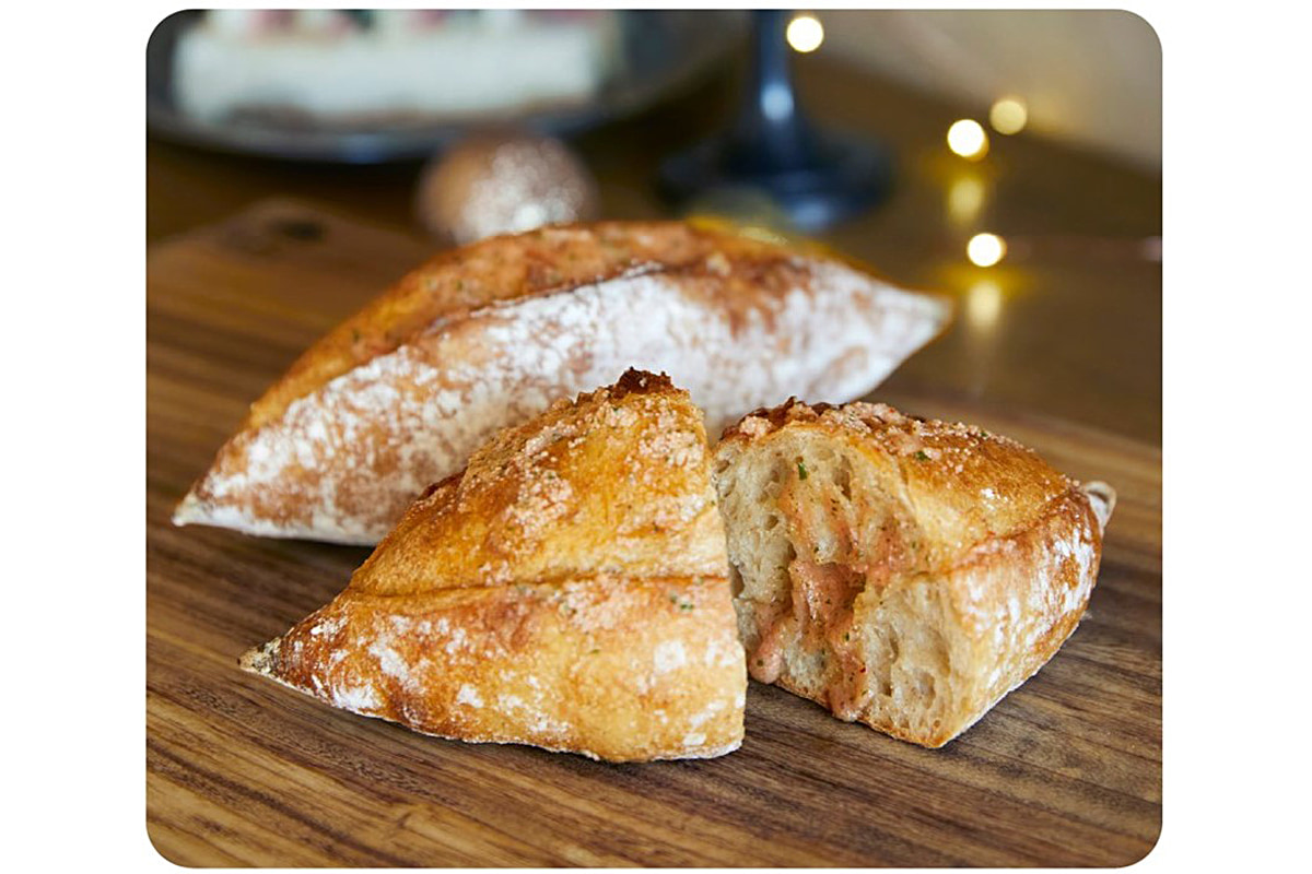 ベーカリーチックタックの明太ぺペロンフランス