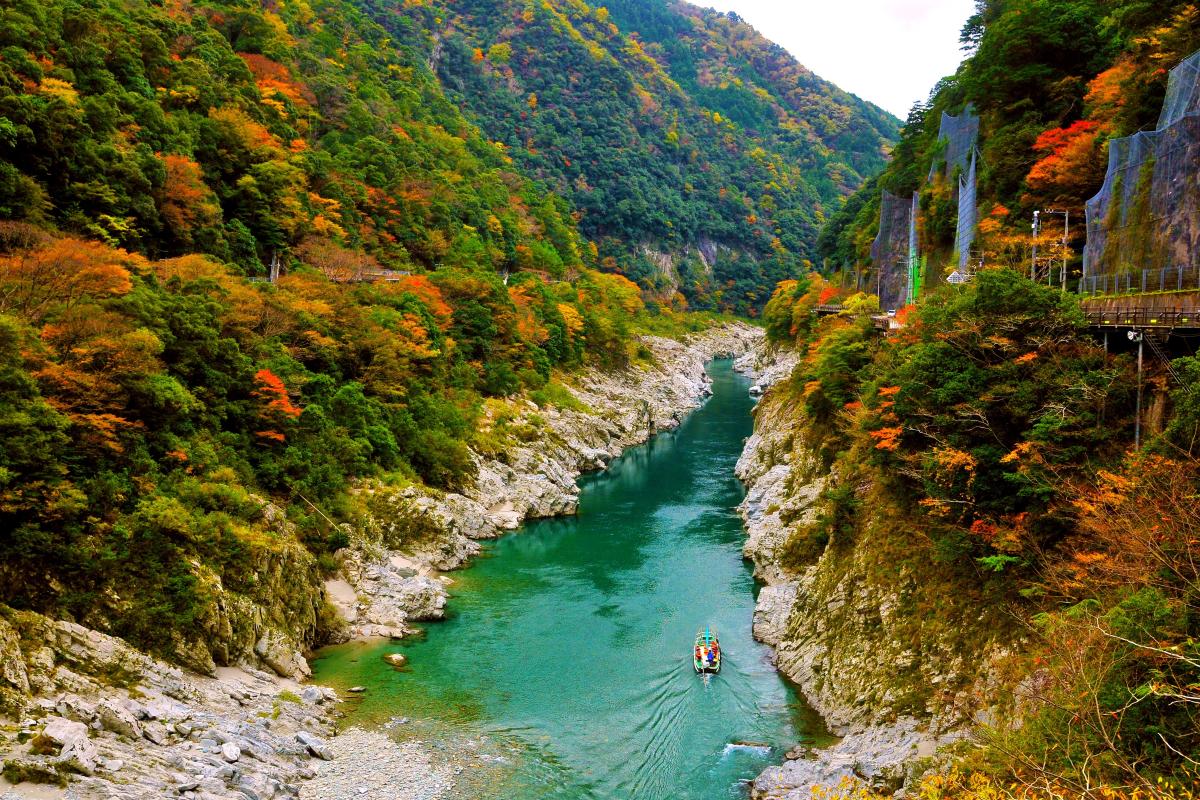 徳島県のパワースポット大歩危小歩危