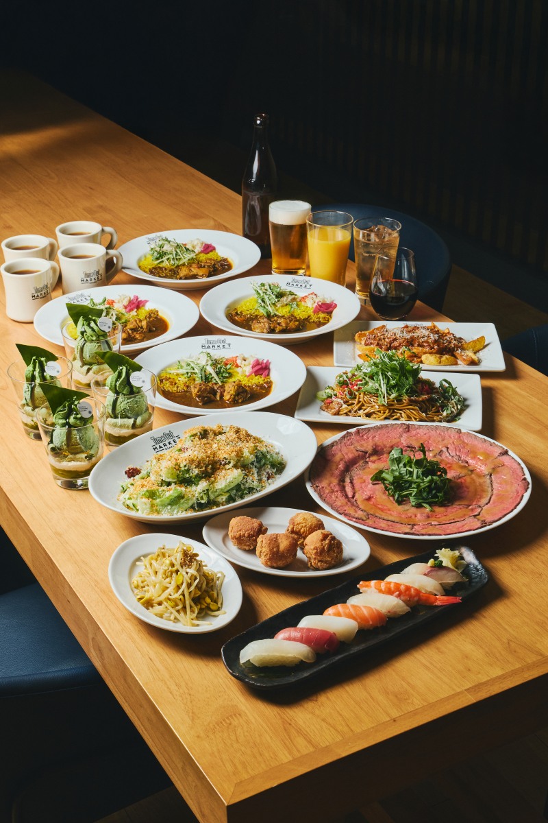 タイムアウトマーケット大阪の忘年会コース