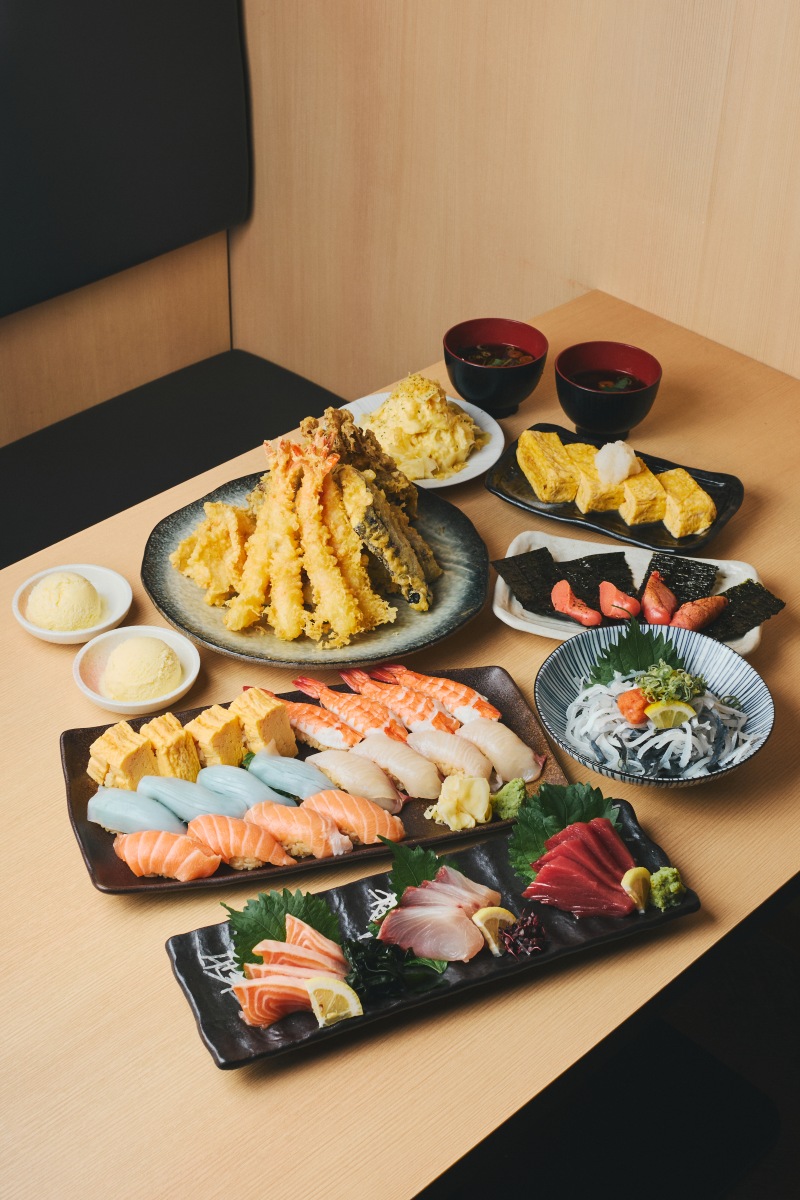 寿司と天ぷら　鶴松　新の忘年会コース