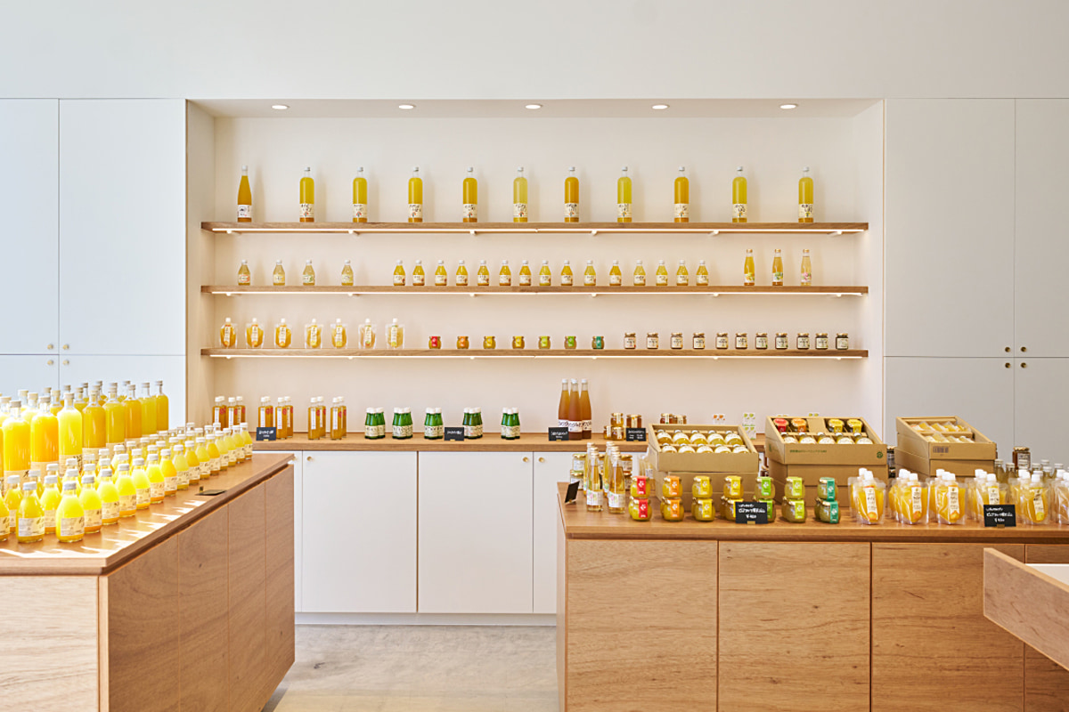 みかんの木和歌山城前店のショップスペース