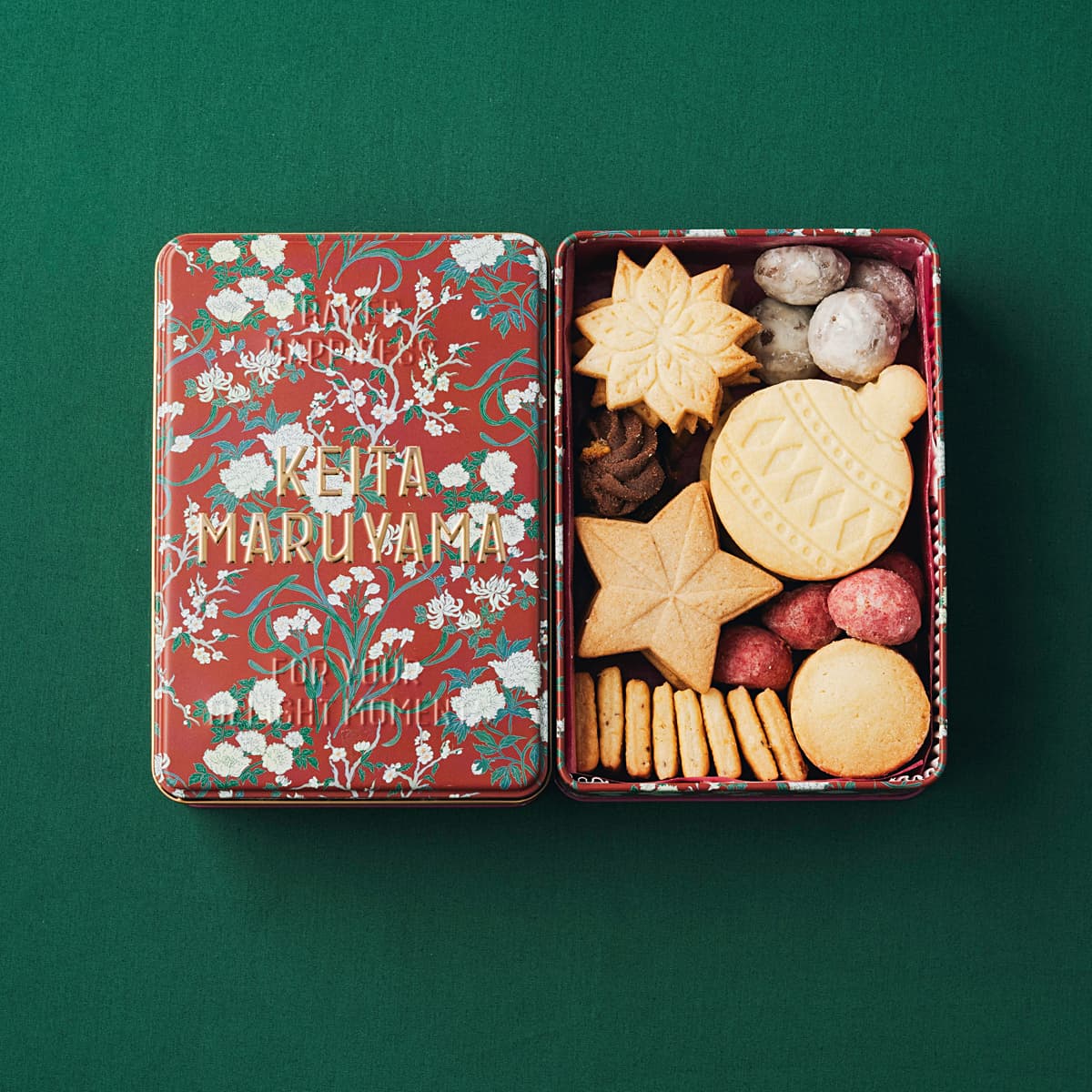 ケイタマルヤマのクッキー缶